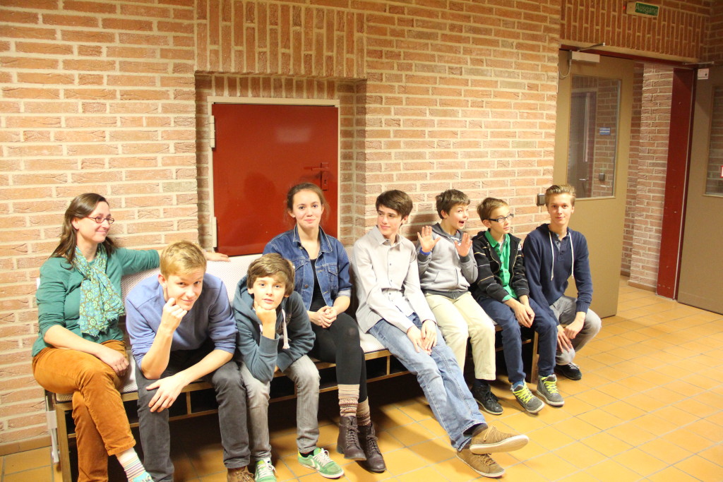 Lego-Team bei der FLL 2013